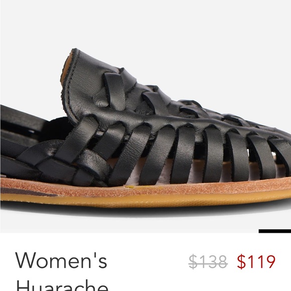 Black Nisolo Women's Huarache Sandal Like New | size 10 - Picture 9 of 16